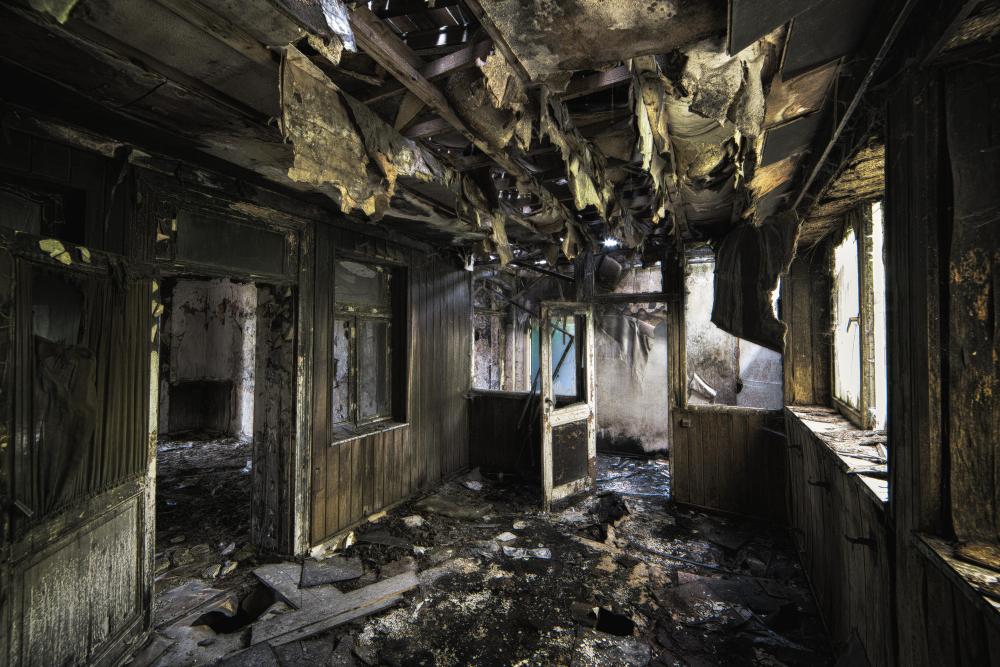 house fire aftermath - pineville fire damage restoration